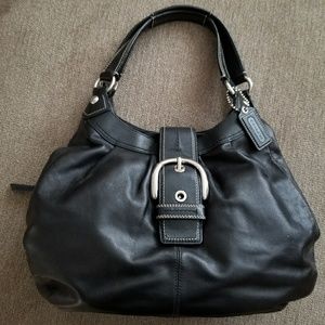 Coach Black Shoulder Bag